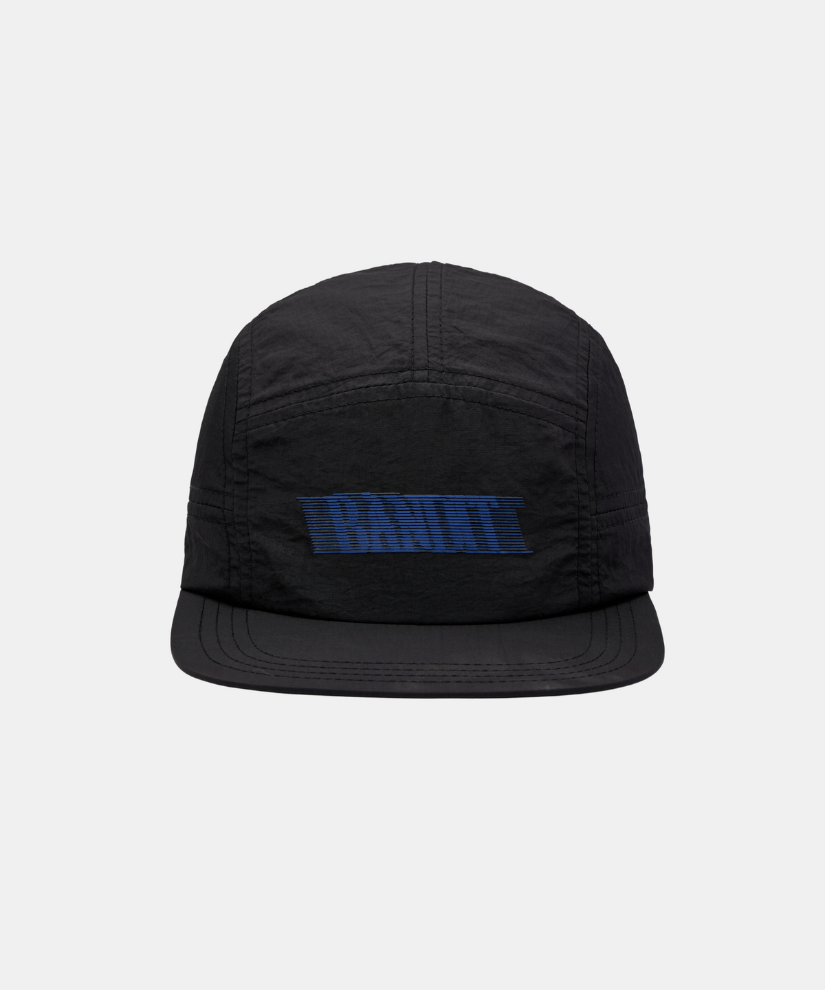 Nylon Run Hat - Black / Bauhaus Blue