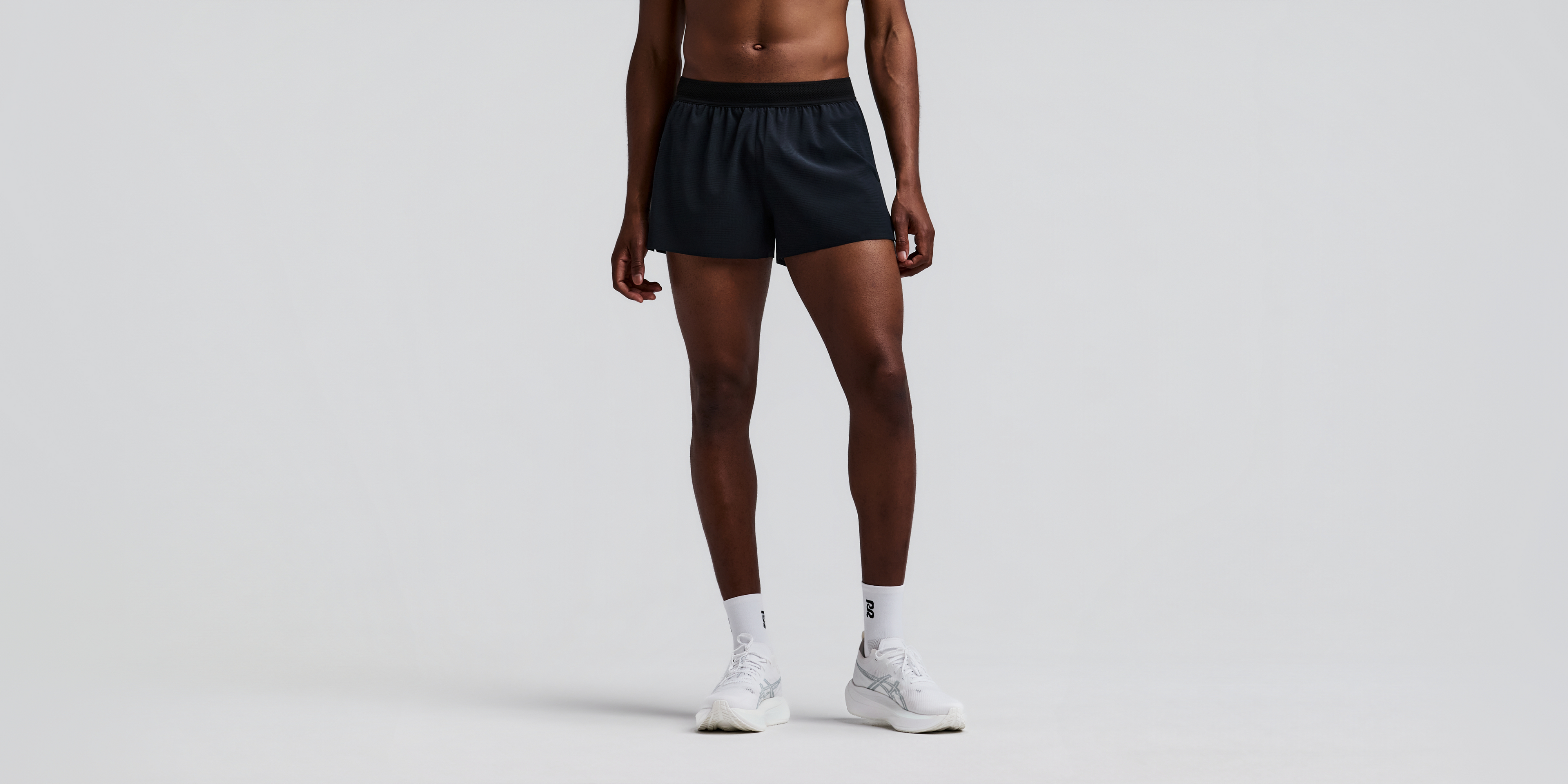 Men's CoolGrid™ 3" Split Short - Black