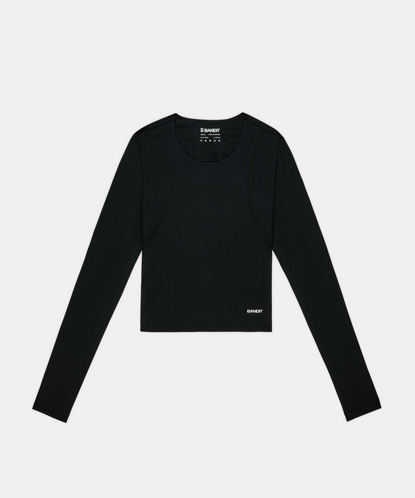 Women's GeoMesh™ Eclipse Long Sleeve - Black