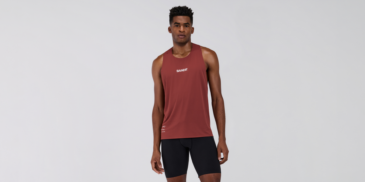 Men's Specter™ Race Singlet - Mahogany