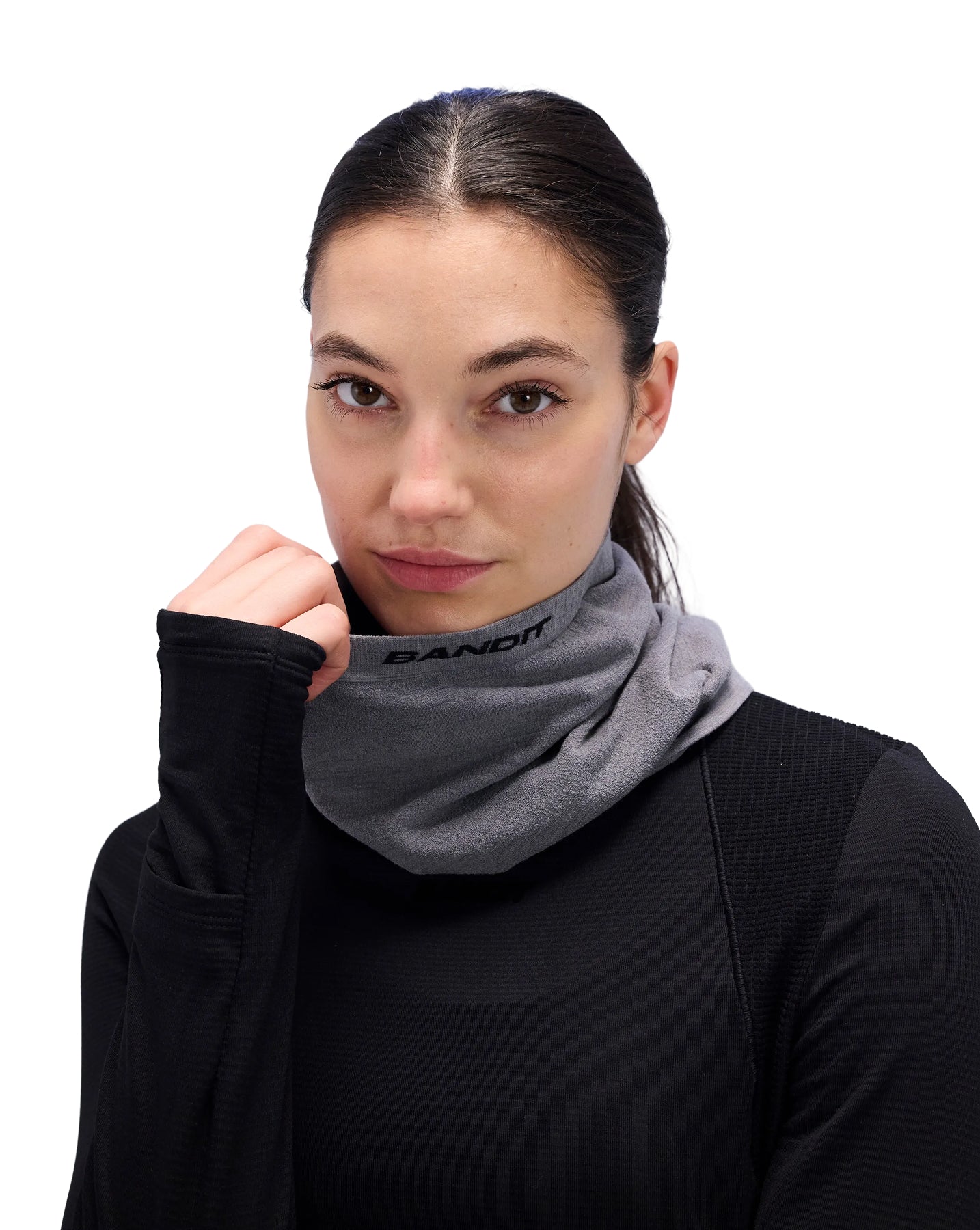 Seamless Merino Neck Gaiter - Haze