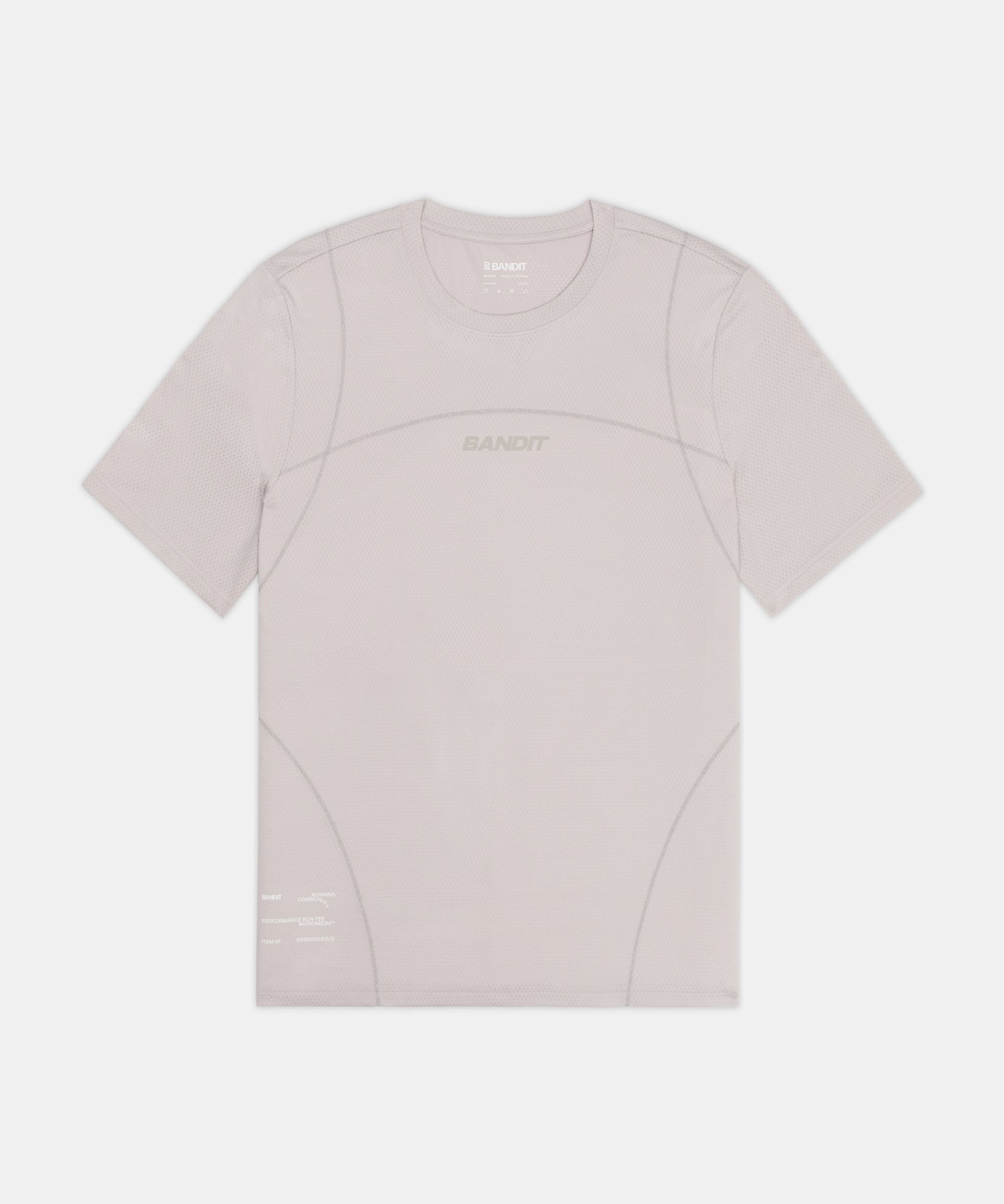 Men's Micromesh™ Reflecto Stitch™ Run Tee - Ash