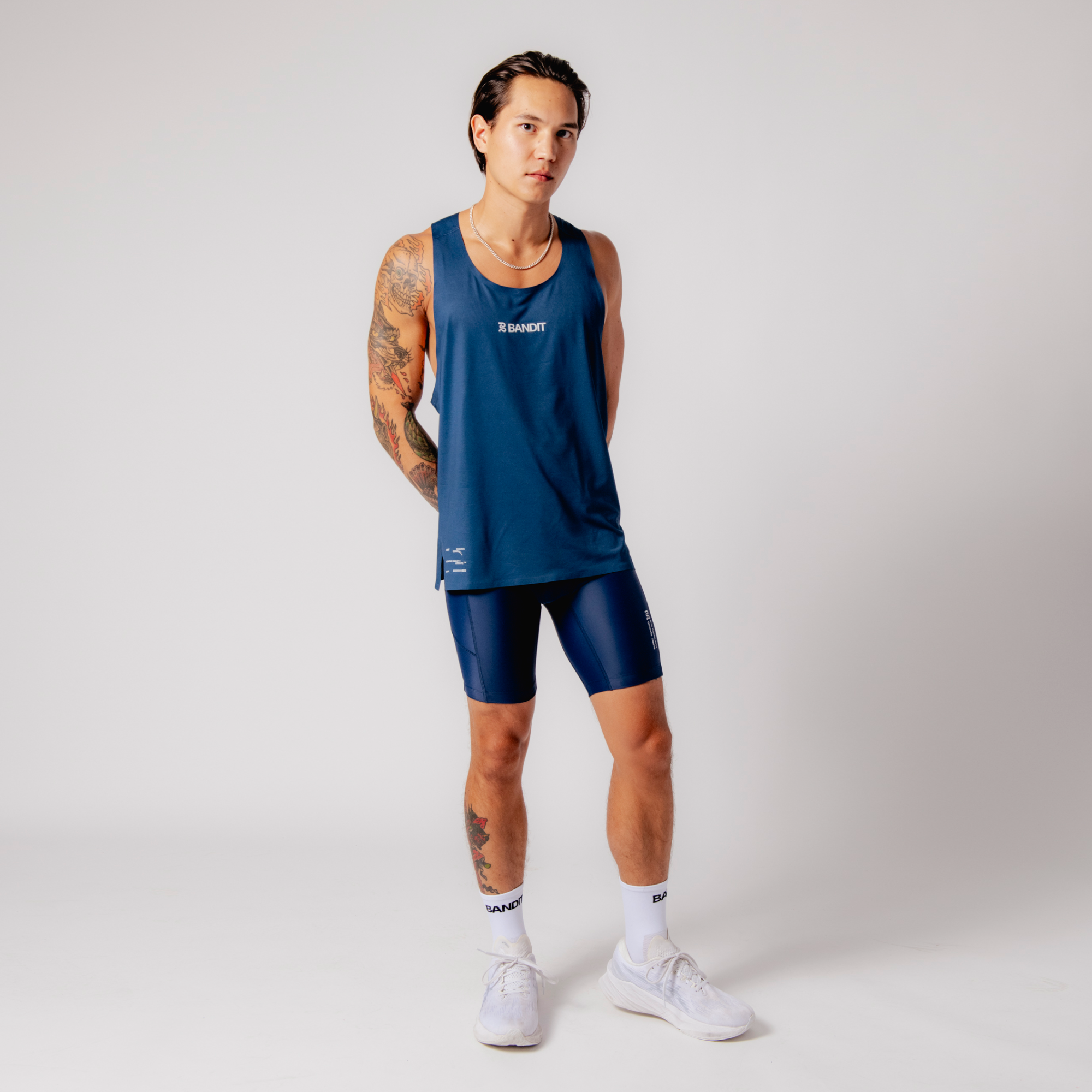 Superbeam™ Next Gen 7 Pocket Half Tights - NY Navy (1st Gen)