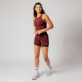 Thumbnail of Stamina™ 5" Women's Compression Shorts - Deep Cherry