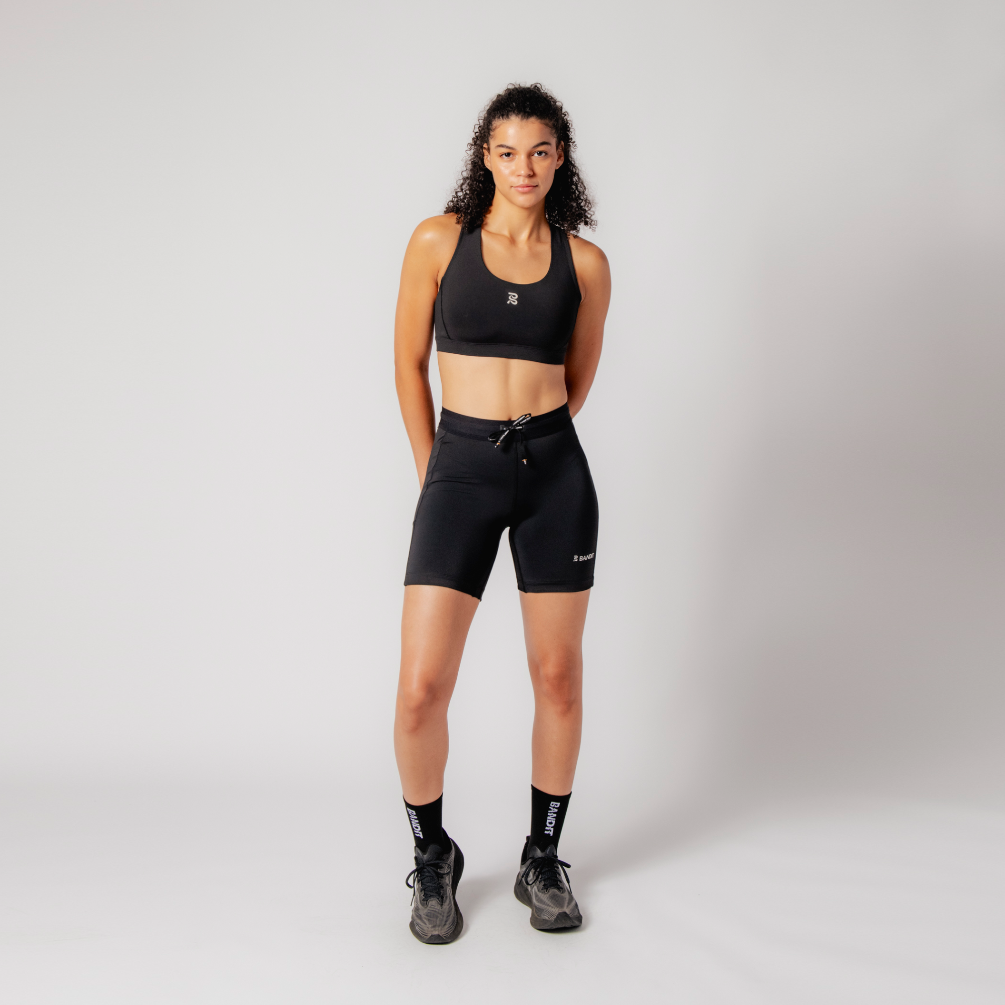 Stamina™ 7" Compression Short, Women's - Black