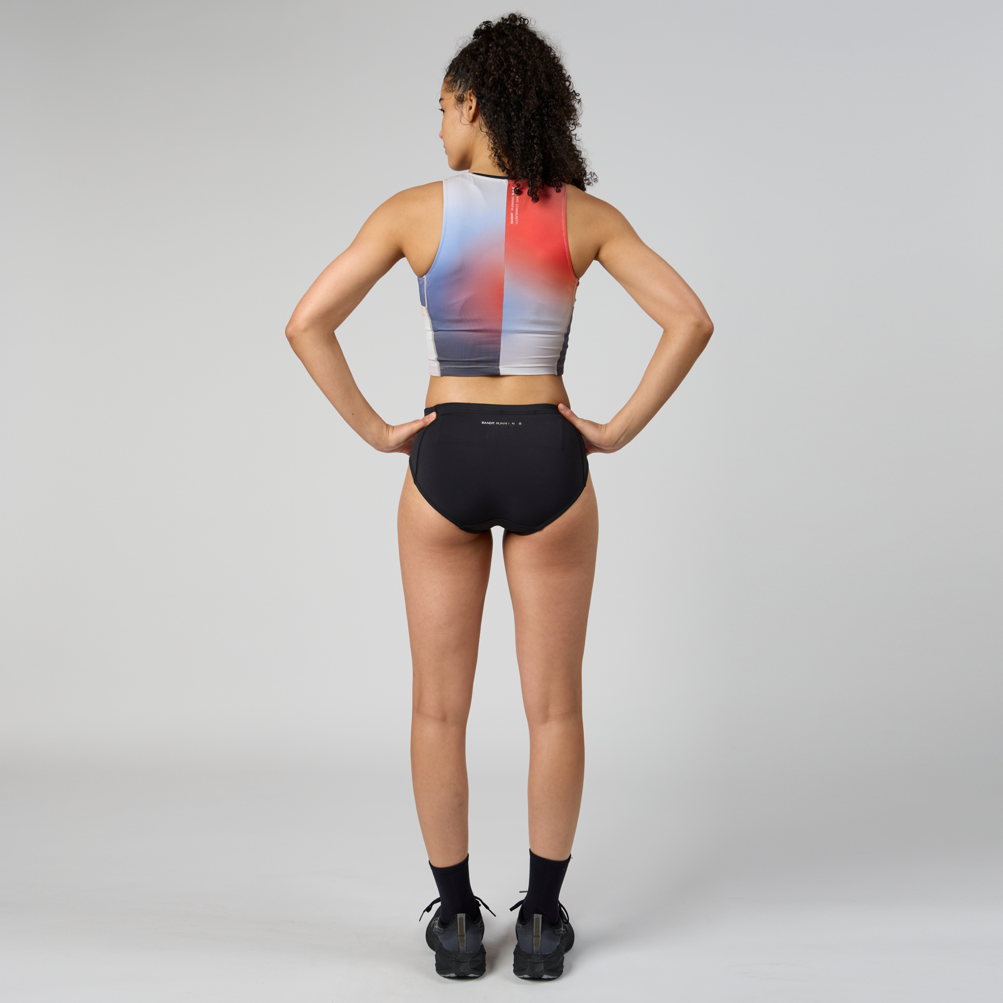 レディース 福袋 (セール) -ファッション通販 Ares Flex™ Zip Front Race Crop in Split Gradient | Bandit トップス