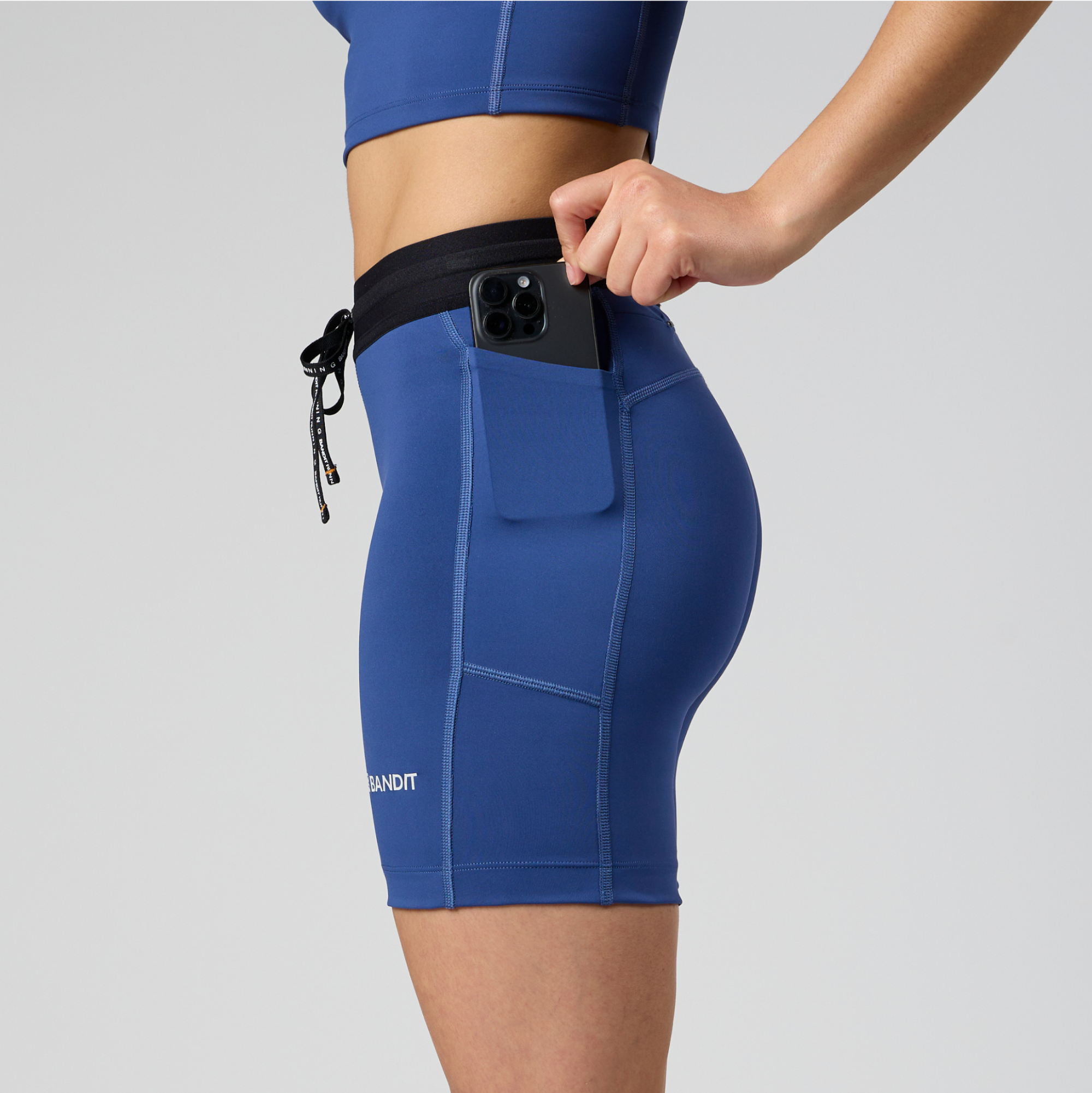 Stamina™ 7" Women's Compression Shorts - Space Blue