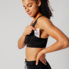 Stamina™ Scoop Neck Run Bra - Black