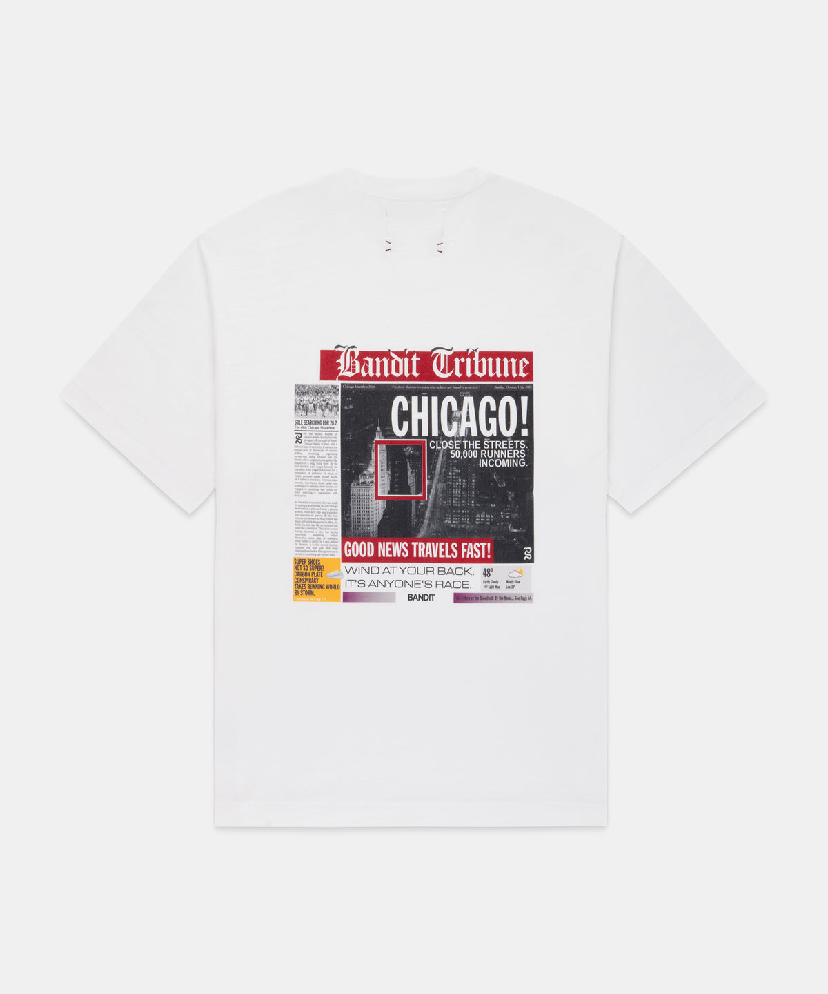 Chicago '26 Unisex Heavyweight Cotton Box Tee - Bandit Tribune
