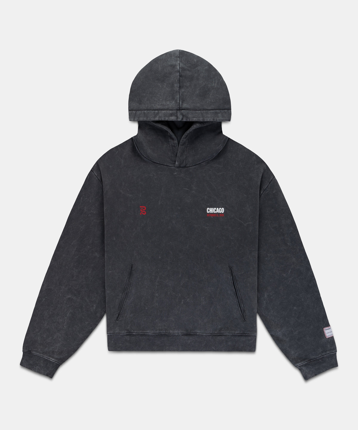 Chicago '26 Unisex Chroma Wash Cropped Hoodie