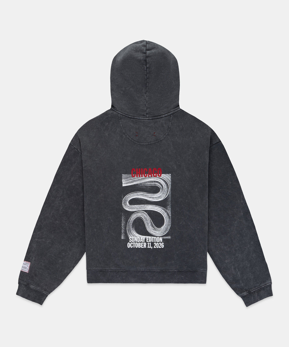 Chicago '26 Unisex Chroma Wash Cropped Hoodie