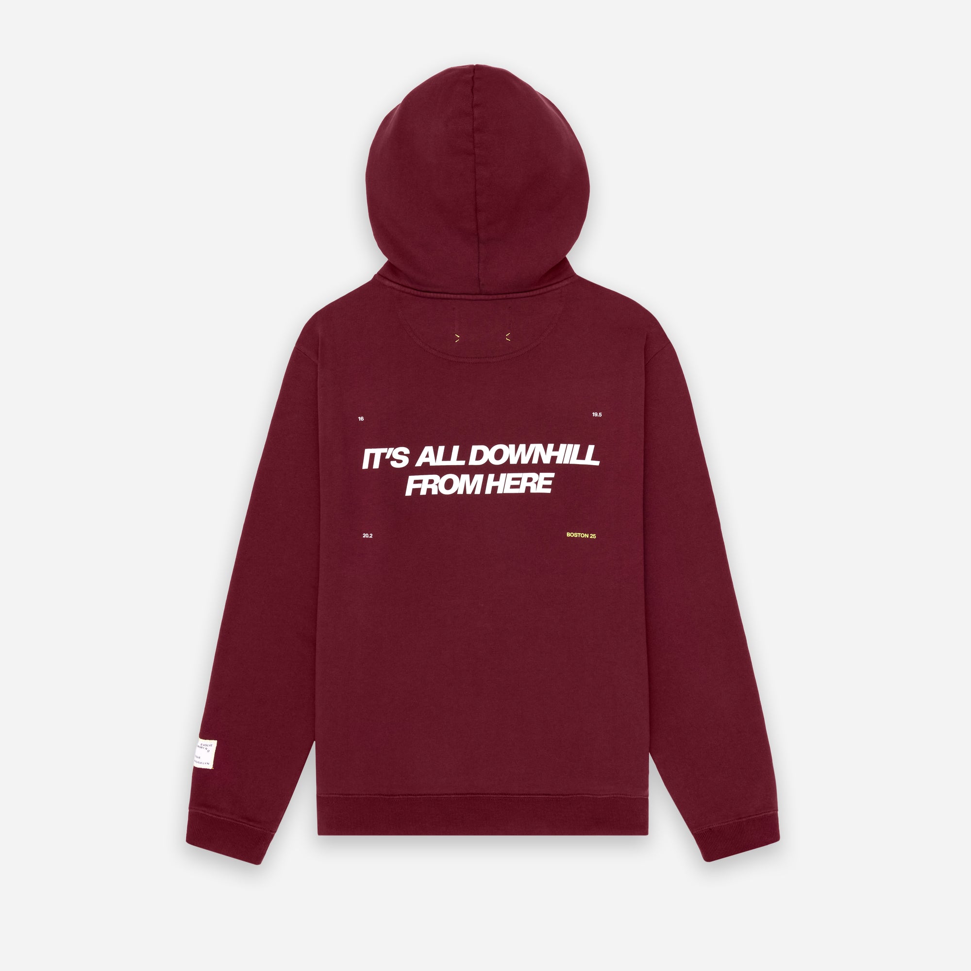 The Down Bad Boston 2025 Cotton Fleece Hoodie - Unisex