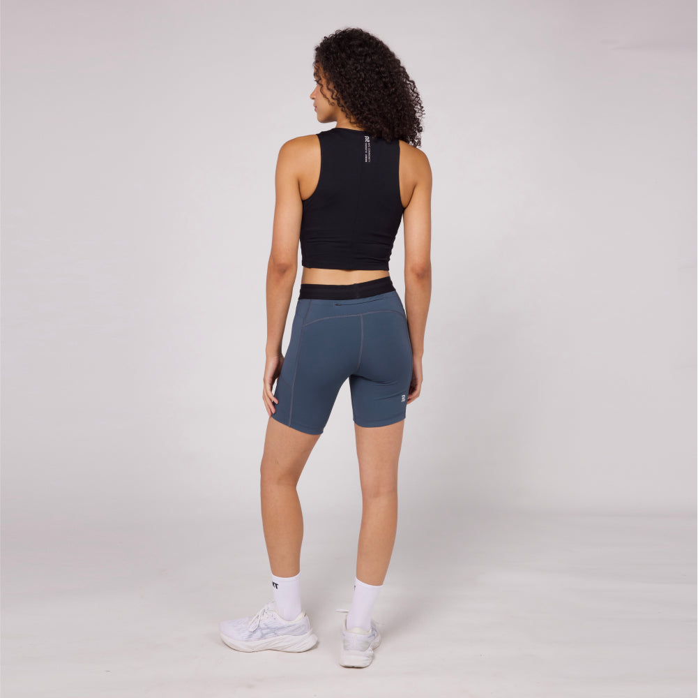 Ares Flex™ Zip Front Race Crop - Black