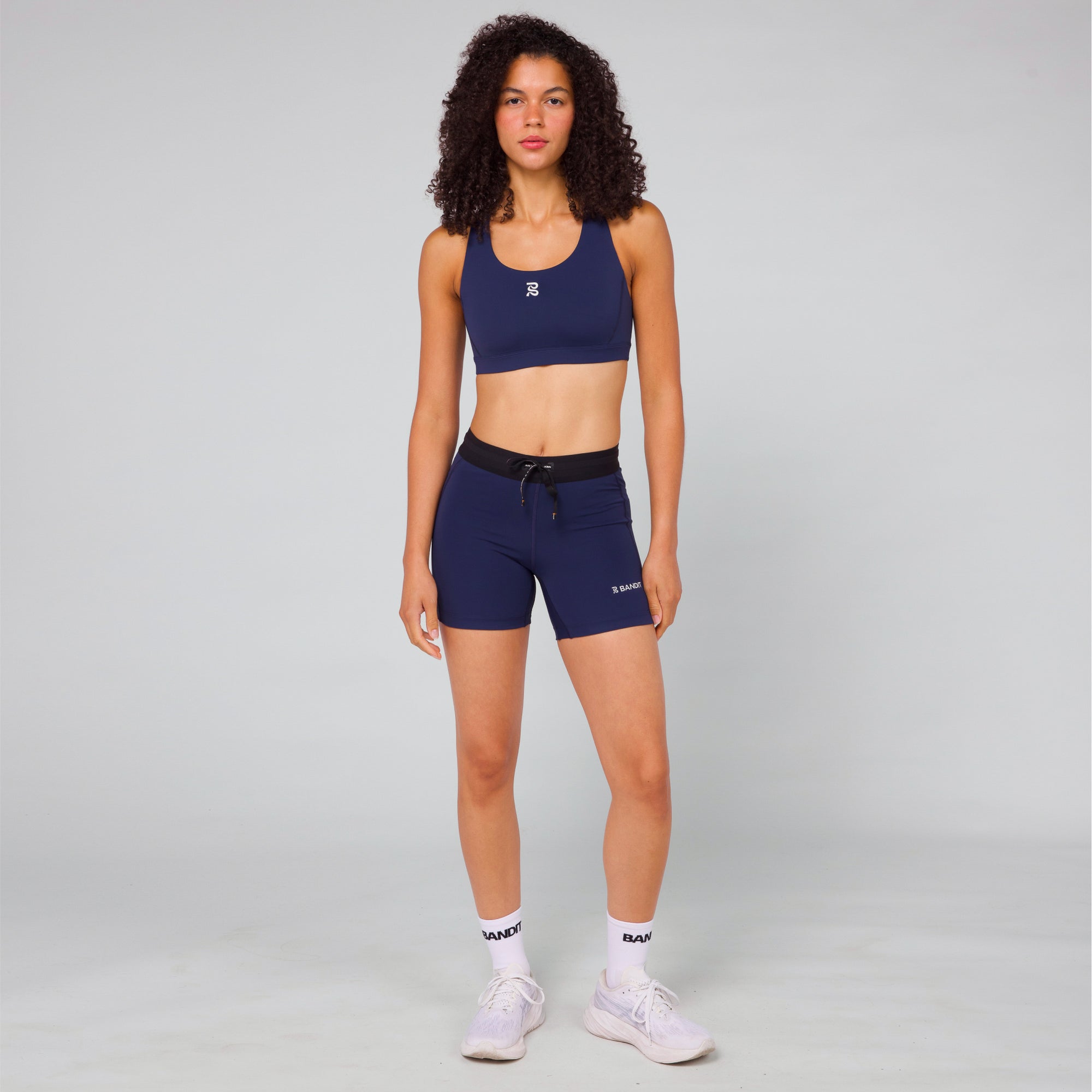 Stamina™ Scoop Neck Run Bra - NY Navy