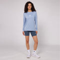 Thumbnail of Micromesh™ "Geometry" Long Sleeve Tee - Unisex, Smokey Blue