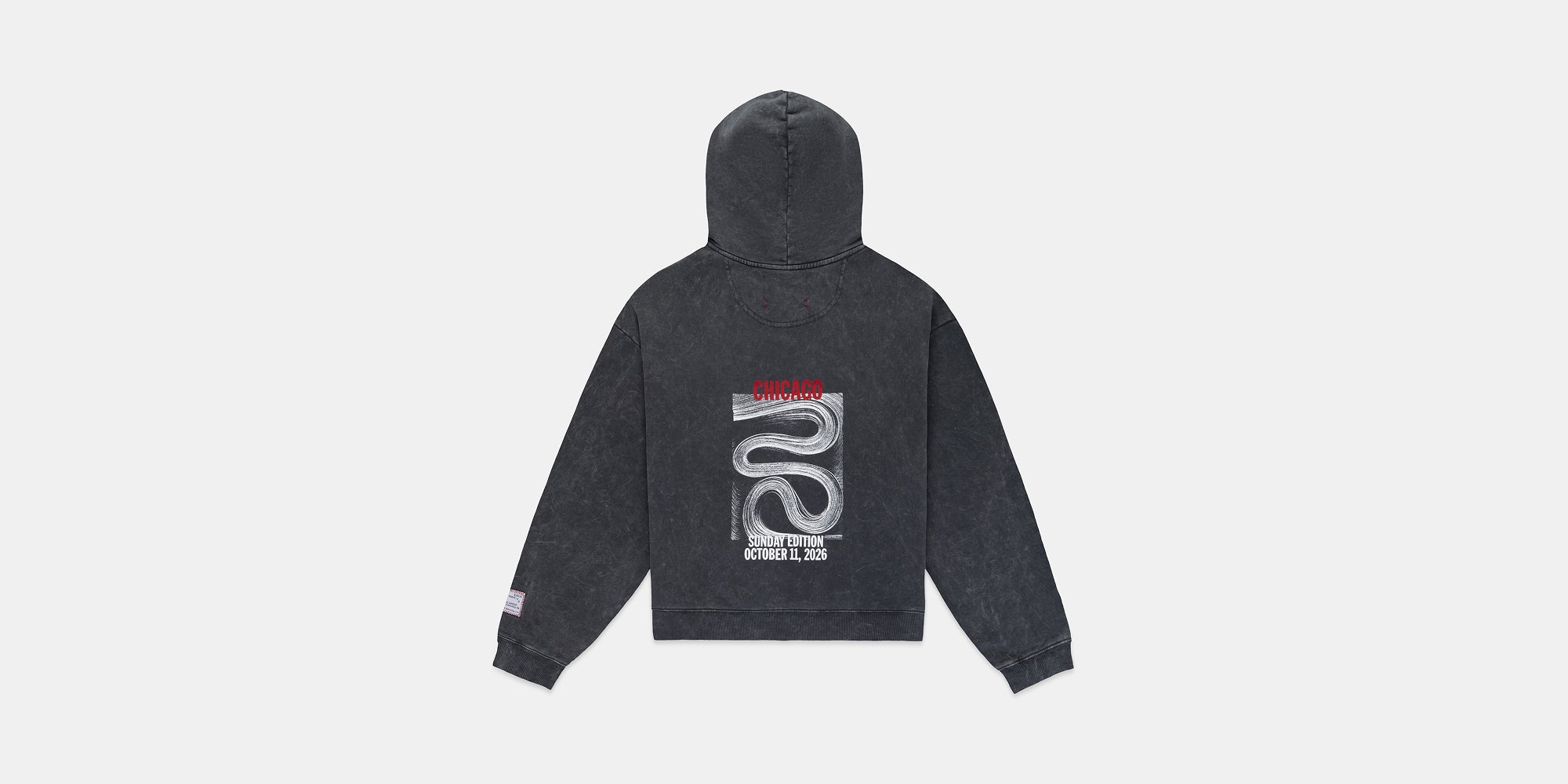 Chicago '26 Unisex Chroma Wash Cropped Hoodie