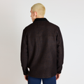 Thumbnail of The Off Track Herringbone Wool Jacket, Unisex - Deep Amber Brown