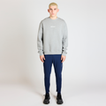 Thumbnail of Cotton Fleece Evolve Running Crewneck - Heather Grey
