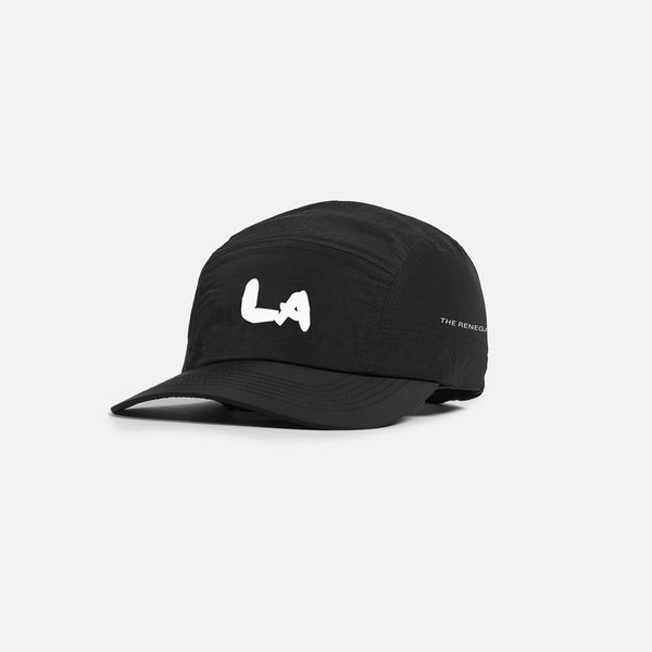Bandit x Renegade "LA" Nylon Run Hat - Black