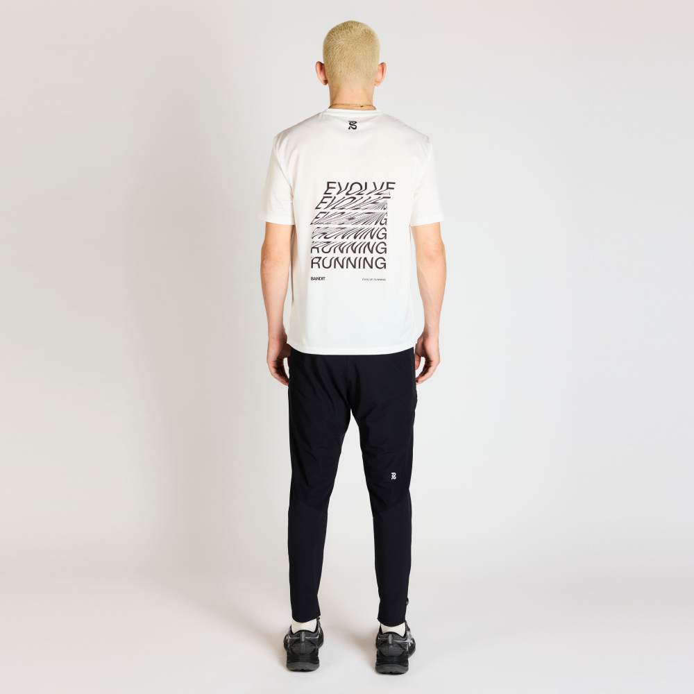 Drift™ "Stacked Evolve" Performance Tee - White