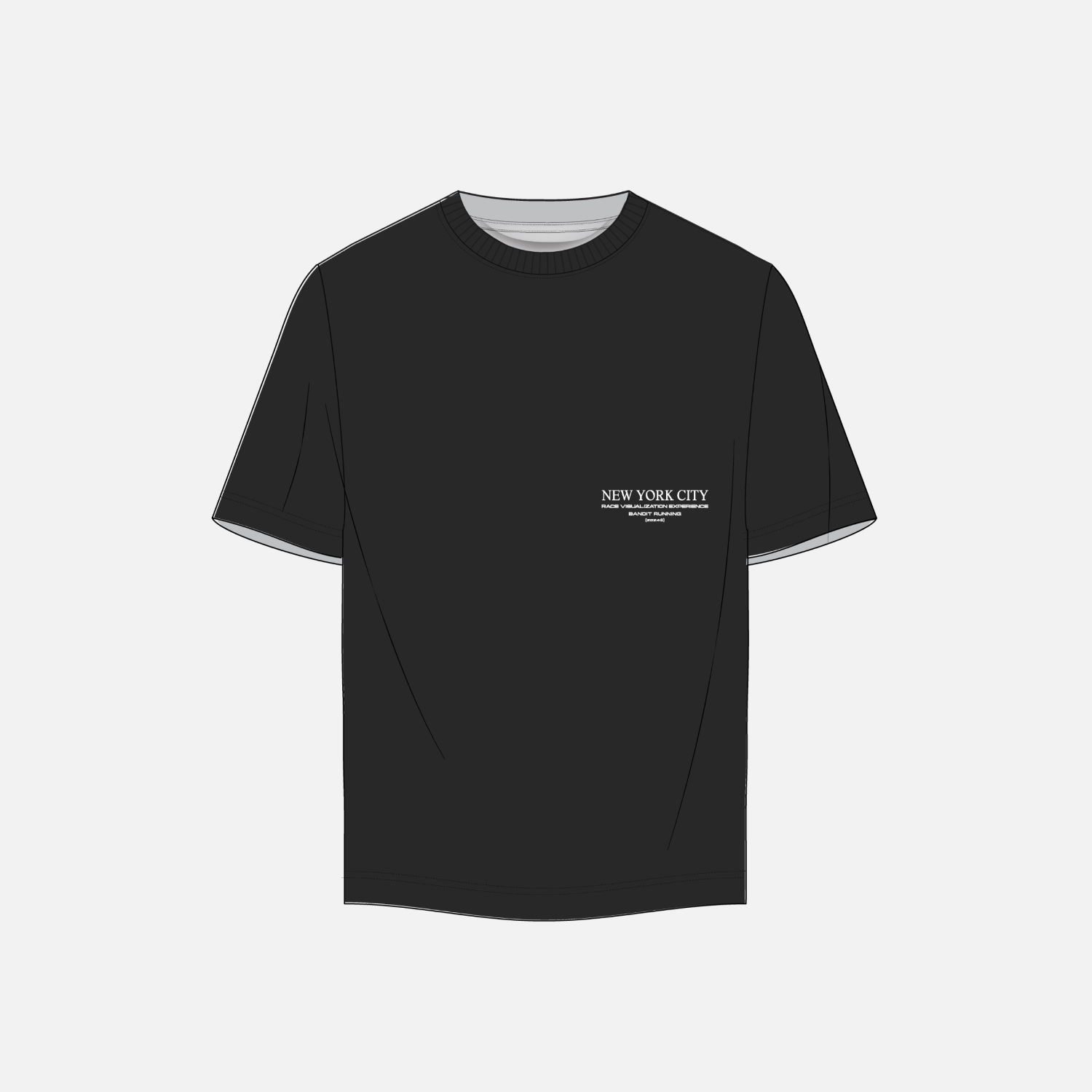 Race Visualization Cotton Tee - Unisex