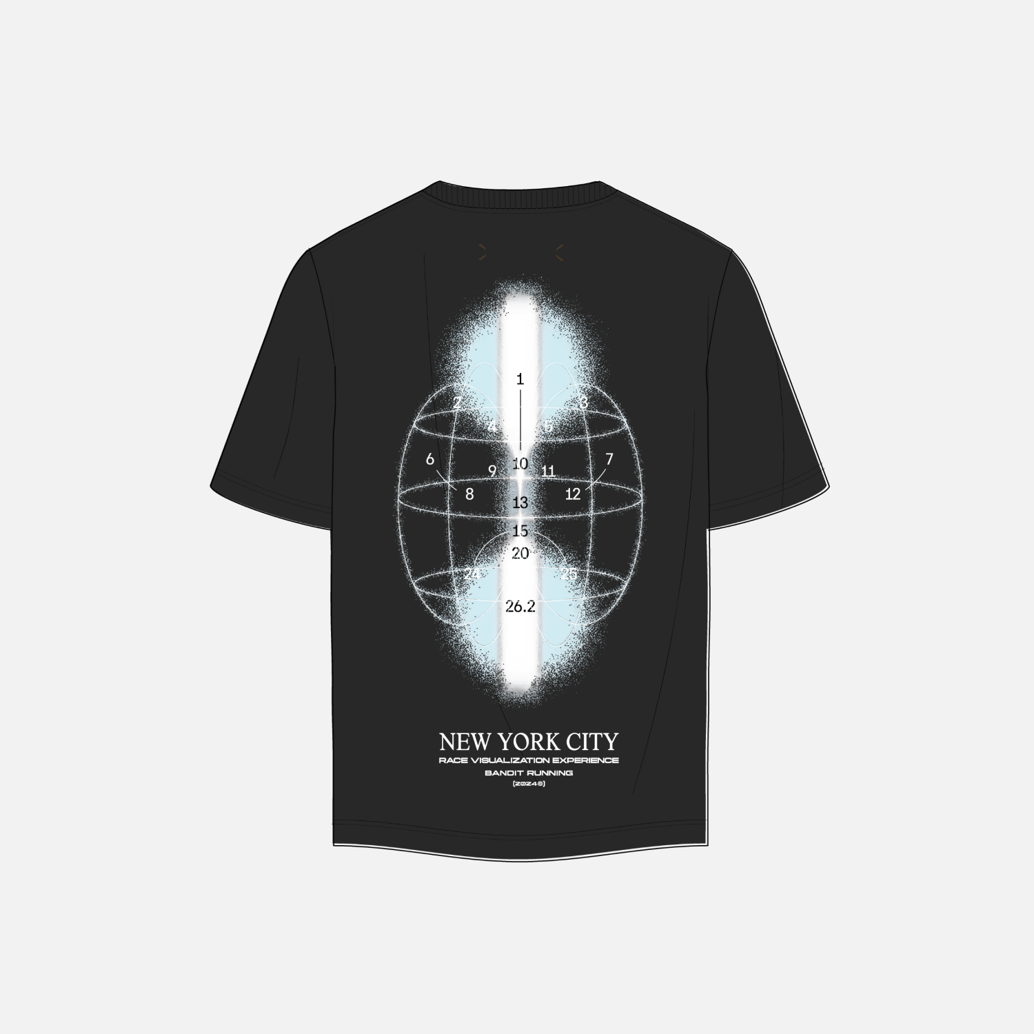 Race Visualization Cotton Tee - Unisex