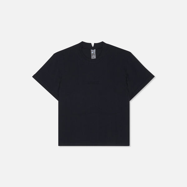 Mercury Seamless™ Women's Crop Tee - Black