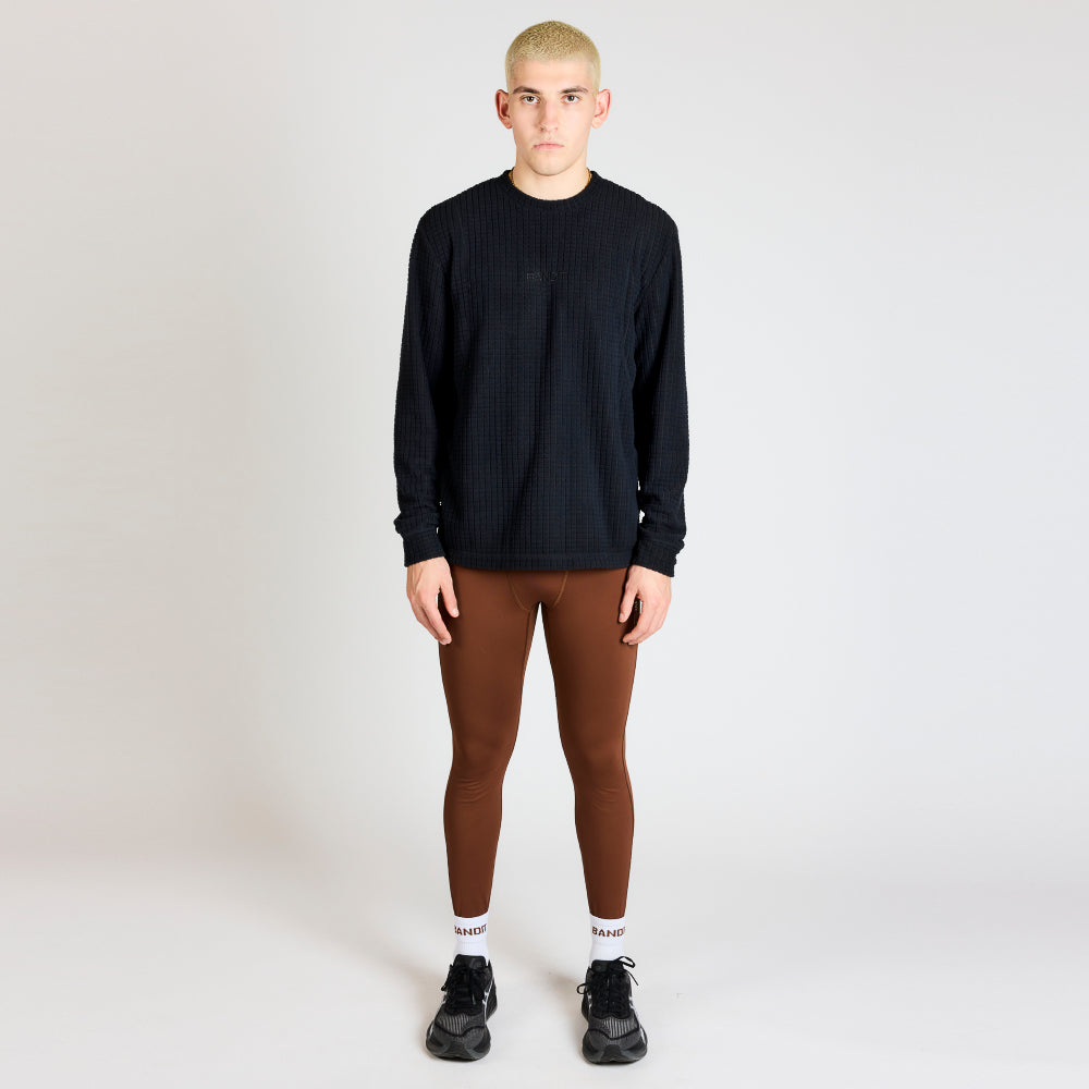 Brain Dead x South2 West8 Men's Short Sleeve Sweater Green