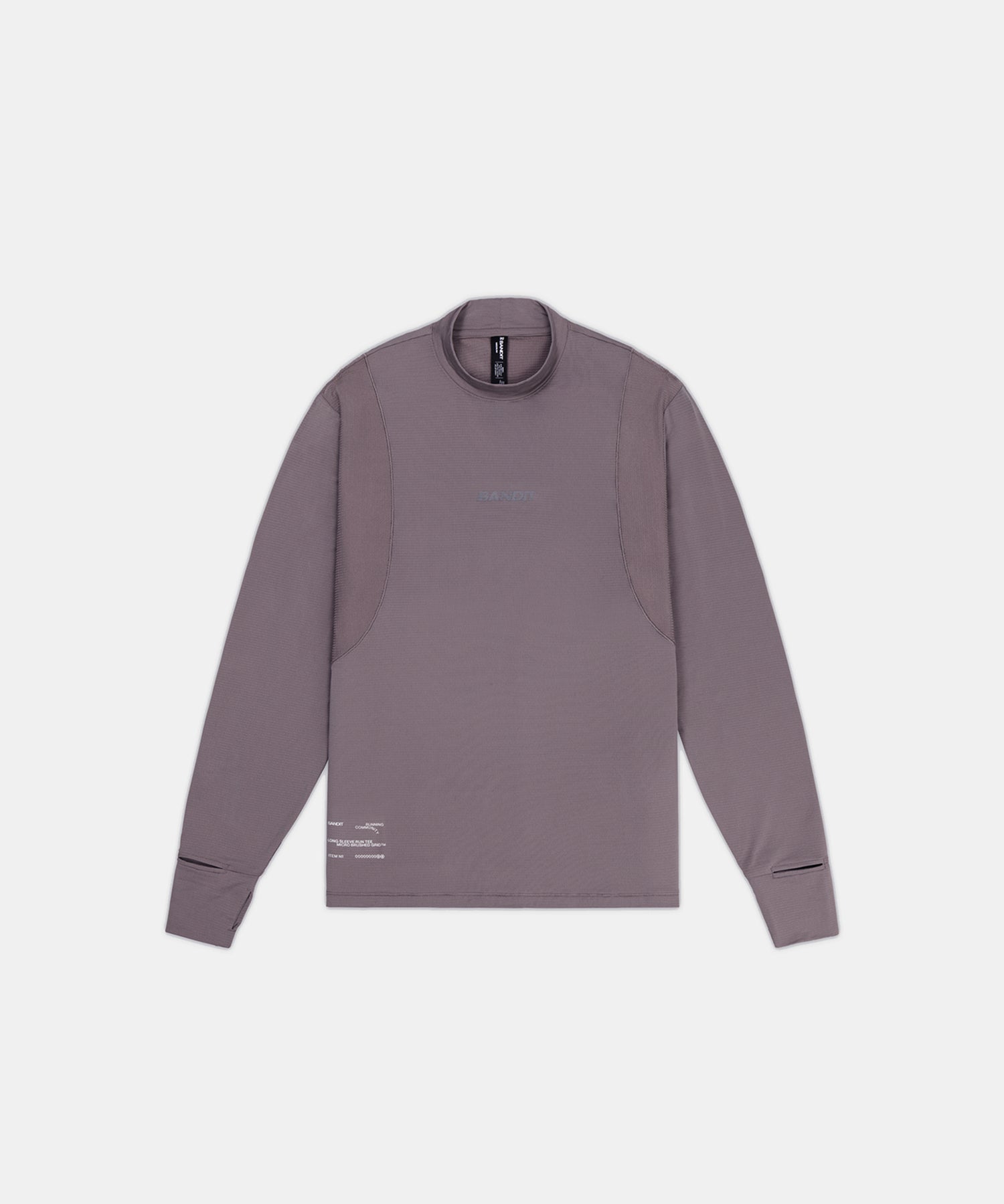 Men's AuraGrid™ Mockneck Long Sleeve - Haze