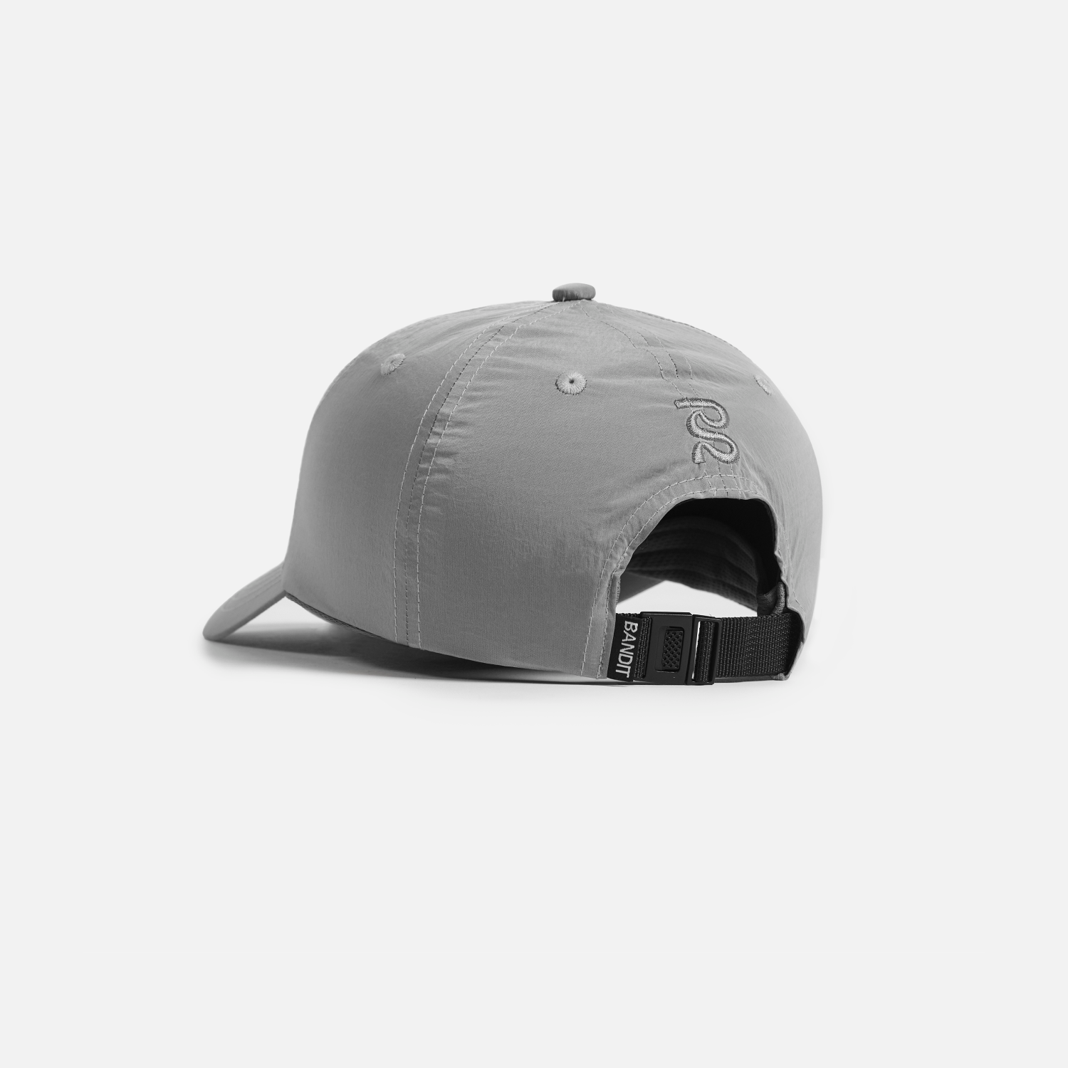 Nylon Dad Hat - Dark Grey