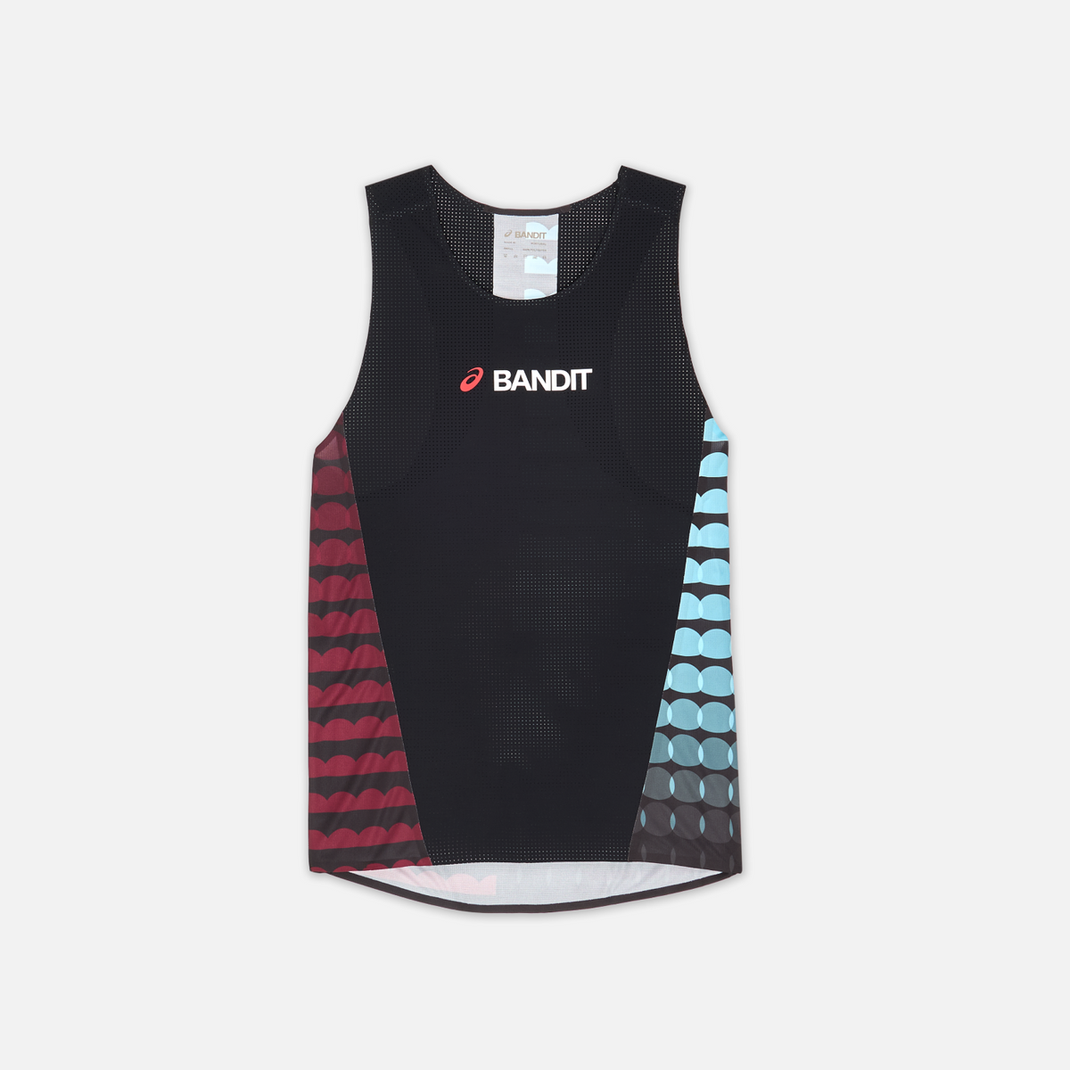 Vento™/Drift™ Performance Singlet, Pieced - Bandit x ASICS