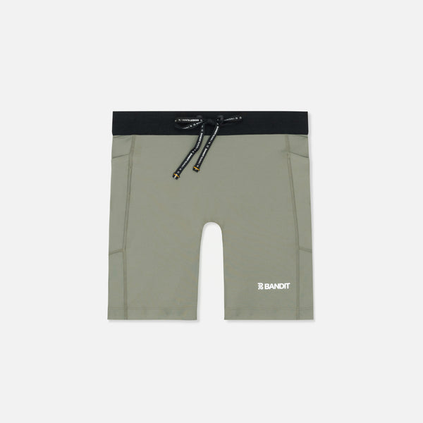 Stamina™ 7" Women's Compression Shorts - Fatigue