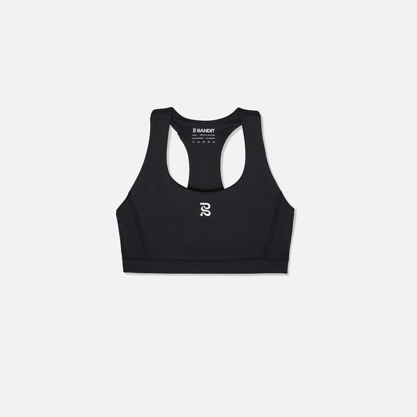 Stamina™ Scoop Neck Run Bra - Black (1st Gen)