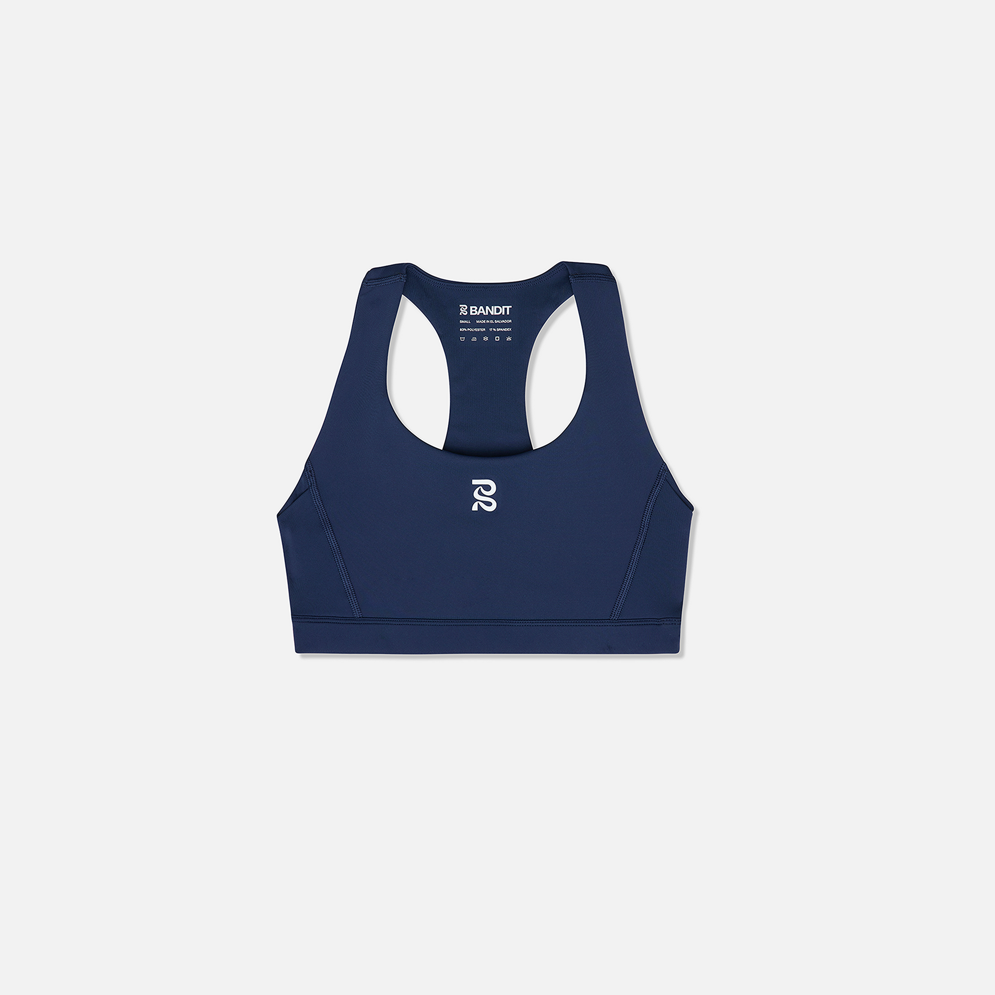 Stamina™ Scoop Neck Run Bra - NY Navy