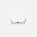 Thumbnail of Cadence™ Corset Bra, White with Black - Bandit x ASICS