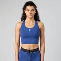 Thumbnail of Stamina™ Scoop Neck Race Crop - Space Blue