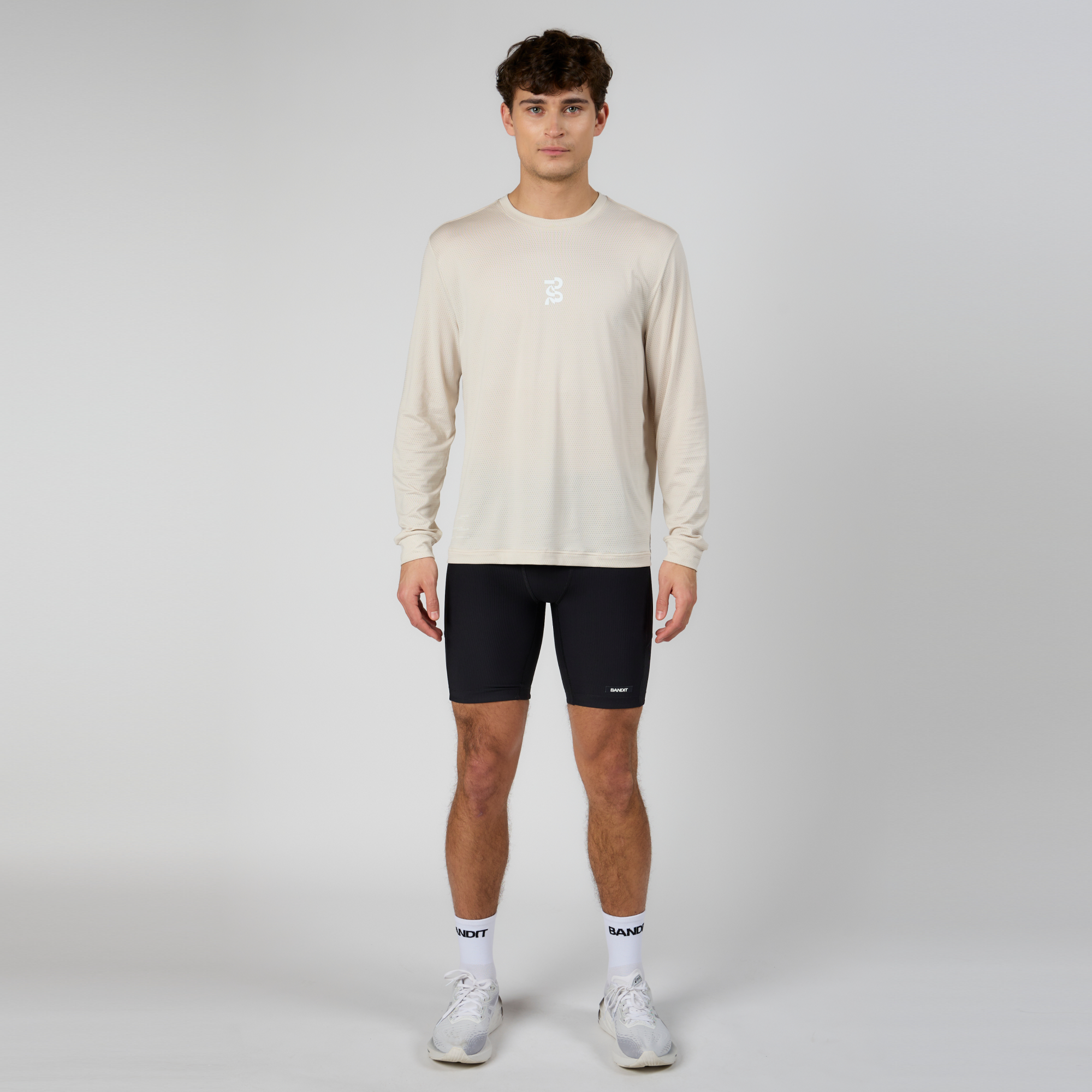 Micromesh™ Evolve Long Sleeve  Tee - Unisex, Champagne