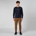 Thumbnail of Bandit Cheque Jacquard Long Sleeve - Unisex, Black