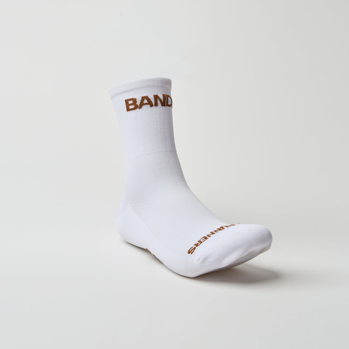 Lite Run™️ Quarter Socks - White with Nutmeg - 2 Pack