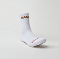 Thumbnail of Lite Run™️ Quarter Socks - White with Nutmeg - 2 Pack