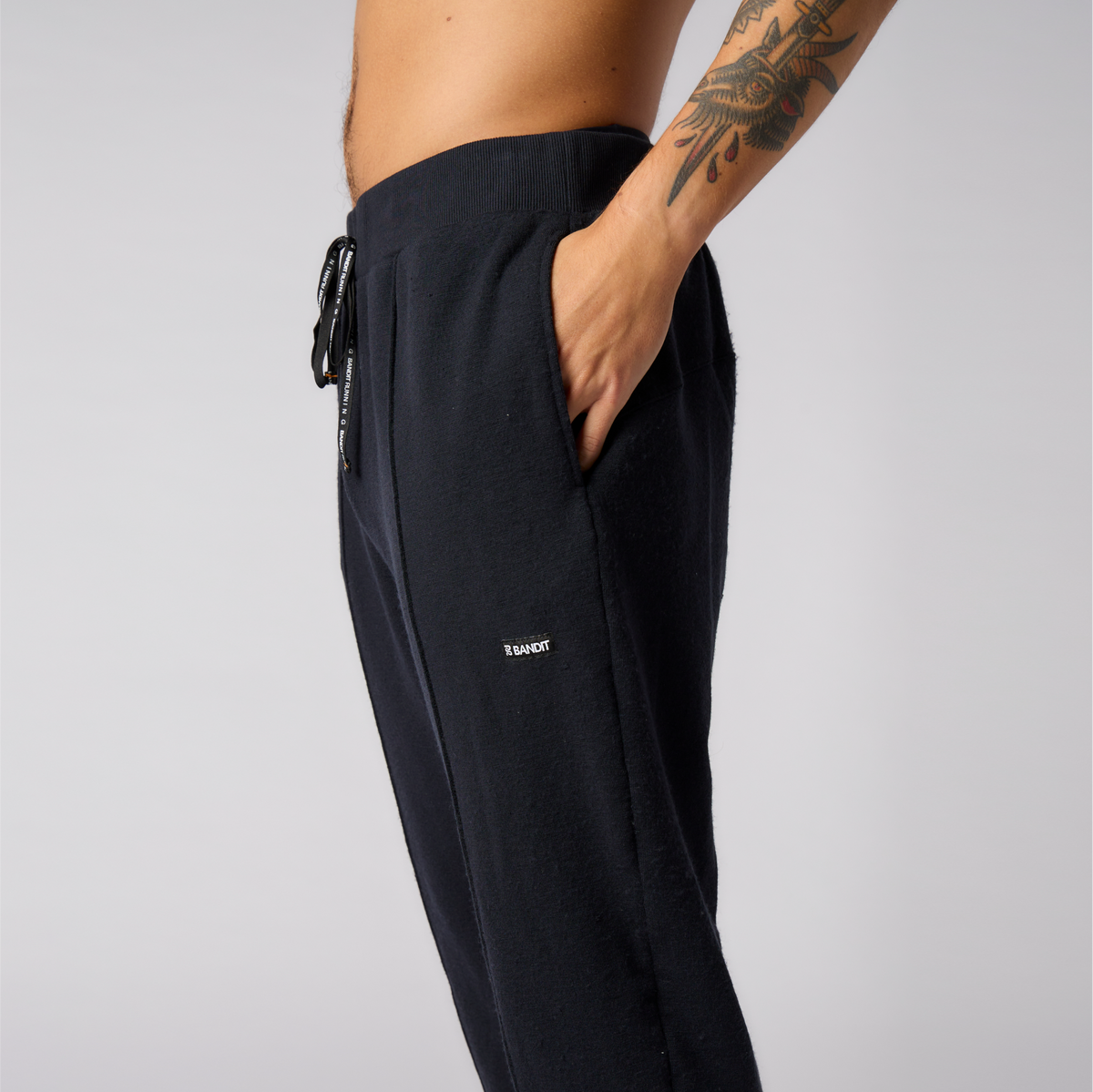Pintuck top track pants