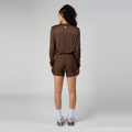 Thumbnail of Micromesh™ Performance Long Sleeve Tee - Unisex, Umber