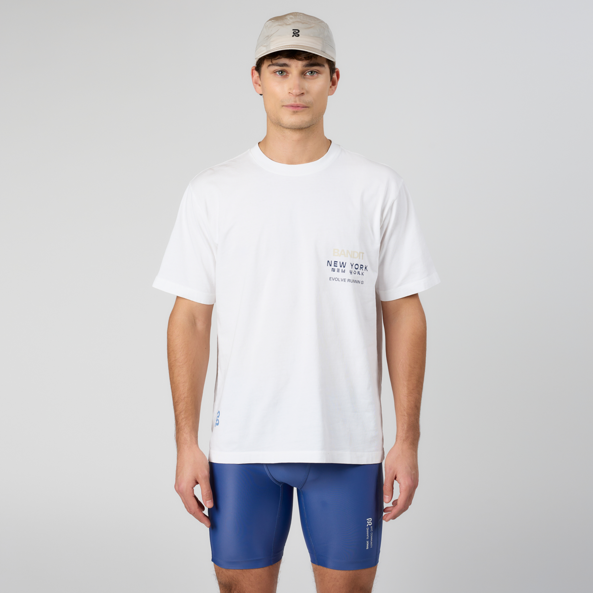 Current Run Hat - Champagne