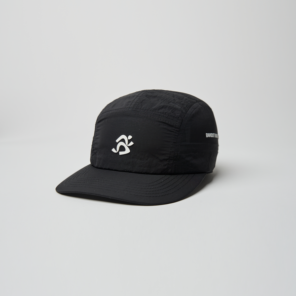Japanese Nylon "Current Runners" Run Hat - Black