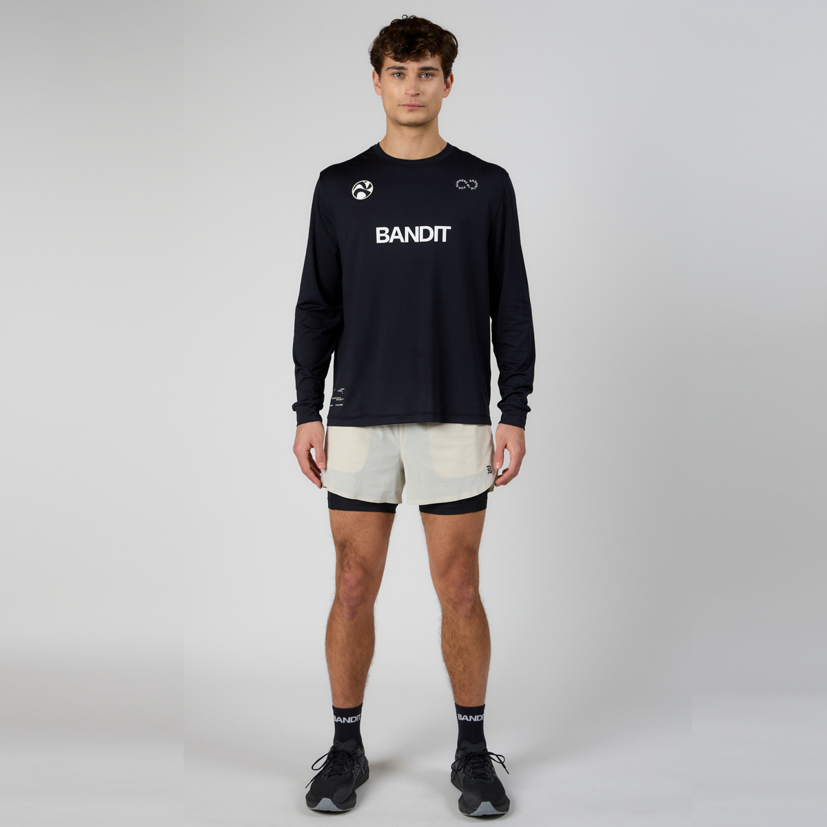 ★★Adairs★★ Runner's Long Sleeve Tee Gender Neutral JC736 adidas Runners Long Sleeve Tee (Gender Neutral) - Black