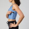 Thumbnail of Ares Flex™ Zip Front Race Crop - Skyline