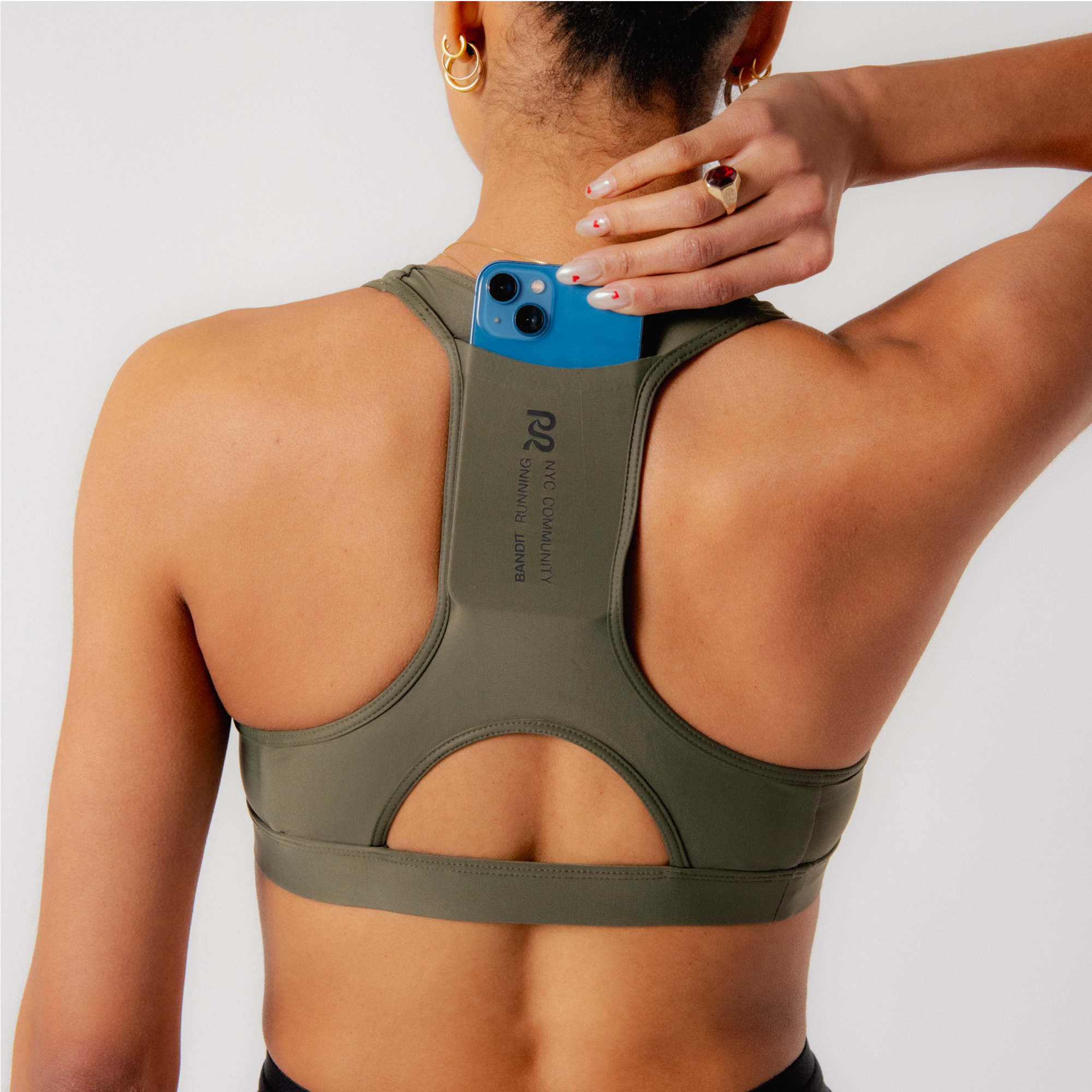 Superbeam™ Sports Bra - Olive