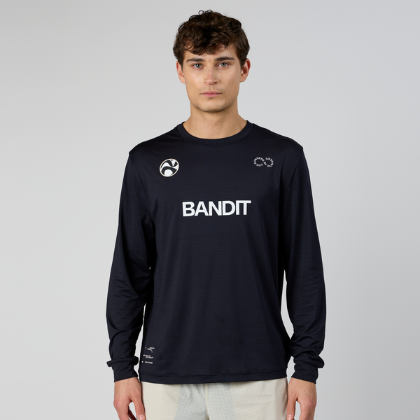 Micromesh™ Current Runner Long Sleeve  Tee - Unisex, Black