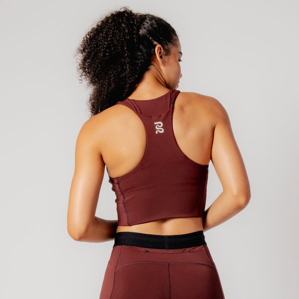 Stamina™ Race Crop - Deep Cherry