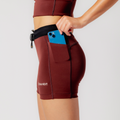 Thumbnail of Stamina™ 5" Women's Compression Shorts - Deep Cherry